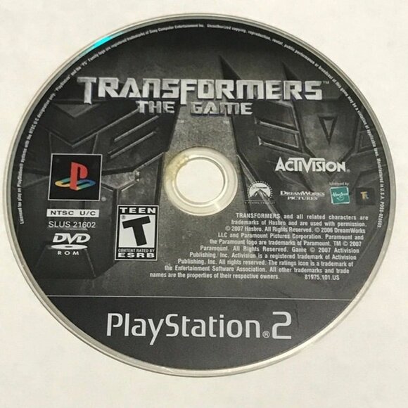 PS2 Transformers: The Game For Playstation 2 - Picture 1 of 1